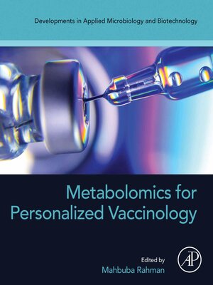 cover image of Metabolomics for Personalized Vaccinology